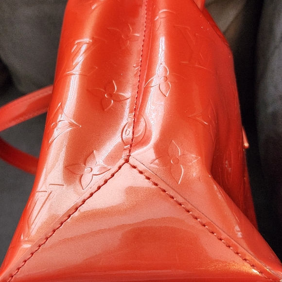 Orange Louis Vuitton Monogram Vernis - Picture 10 of 10